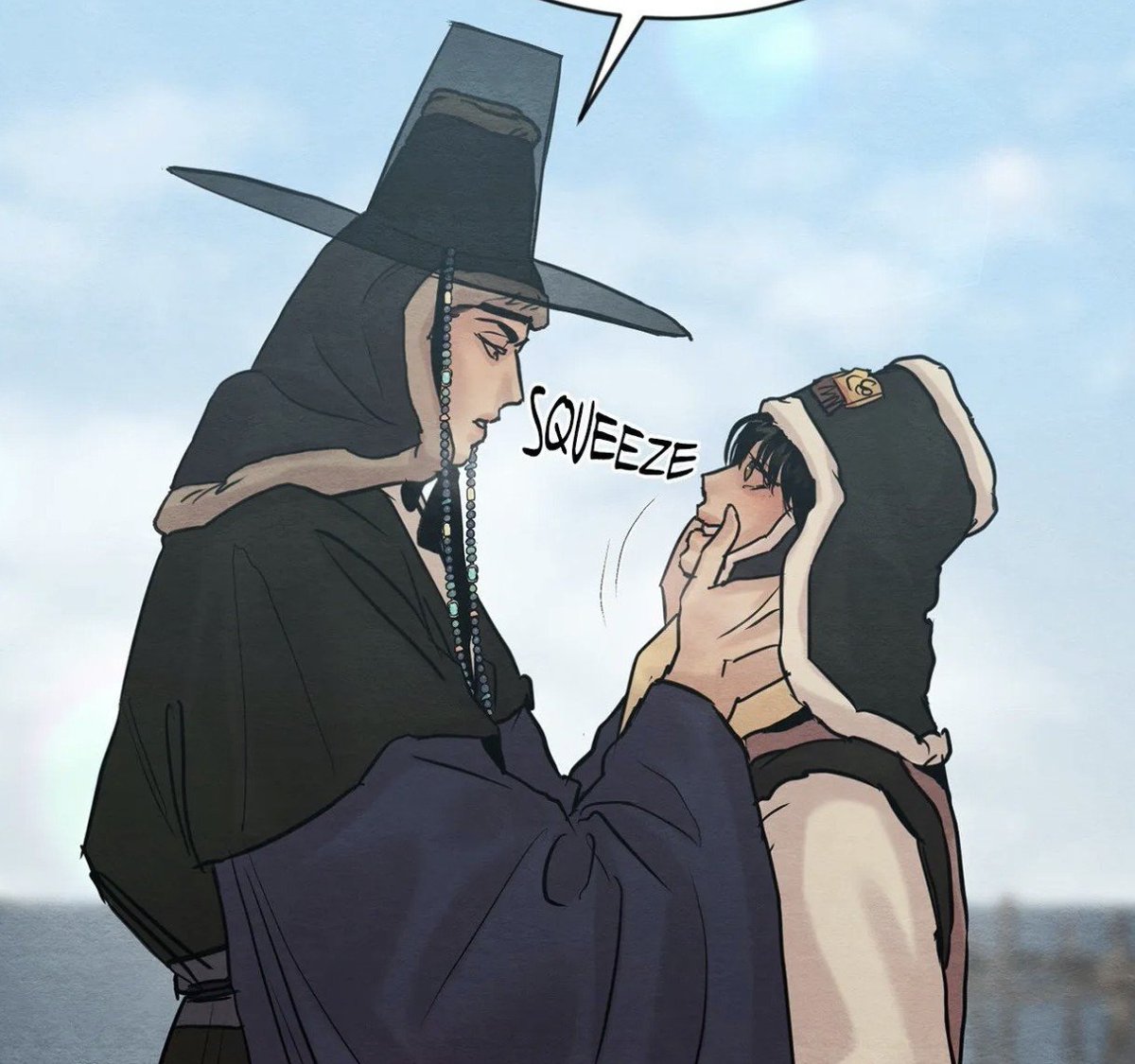 yoru_kyum's tweet photo. regardless of what universe he's in, nakyum's cheeks are bound to get pinched and pull 😭😭

#PainterOfTheNight #야화첩 https://t.co/Sj0xAbeuPe