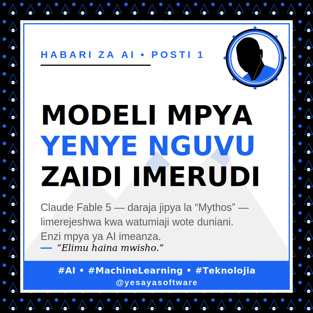 Yesaya Software 🇹🇿 tweet media