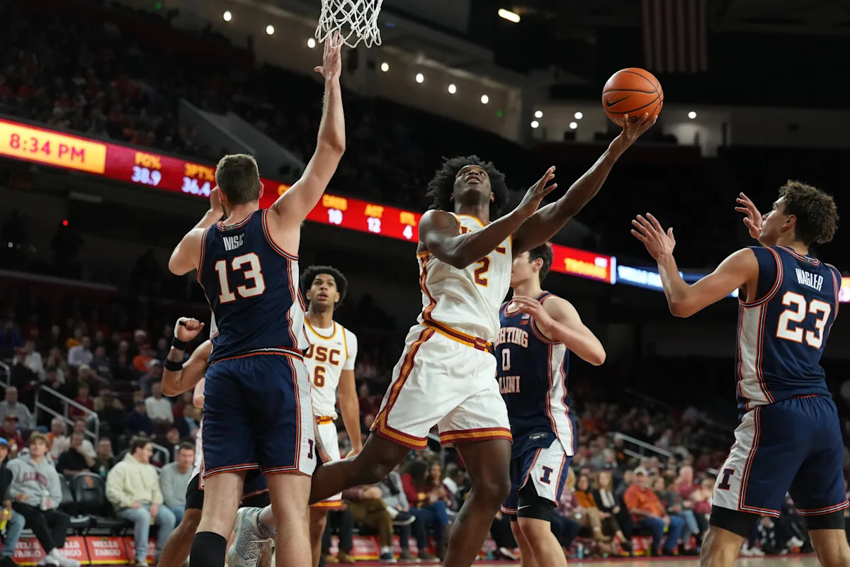 magicsportsnews's tweet photo. USC's Ezra Ausar has signed with the Miami Heat as an undrafted free agent. https://t.co/Ho3ffezdSh