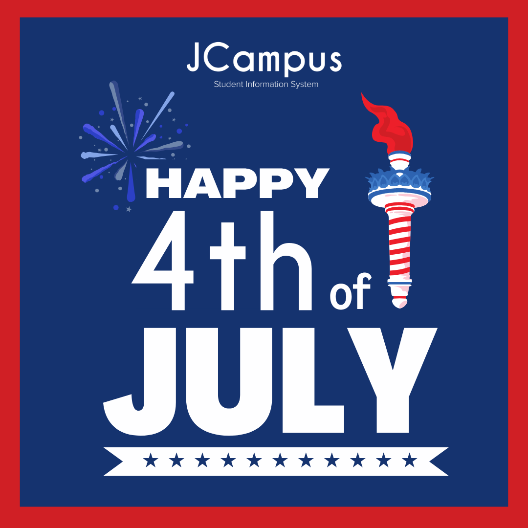 EDgearInc's tweet photo. Wishing you a Happy Fourth of July from JCampus!

#JCampus #4thofJuly https://t.co/M9m5drHzi7