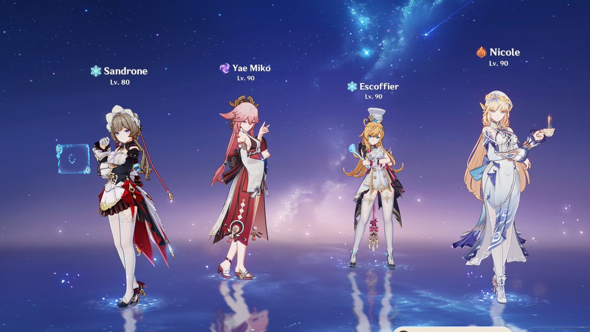 katoshi_impact's tweet photo. new team for my miko 🥰 https://t.co/9NAok0gaMf