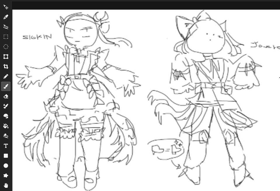 bandupuff's tweet photo. just posted rn because yes i was grinding in some games so.. kaboom i hate them so much
#MARIKINonline4 #MO4 
#Sigkin #JackMO4 https://t.co/EqsBq8QiXE