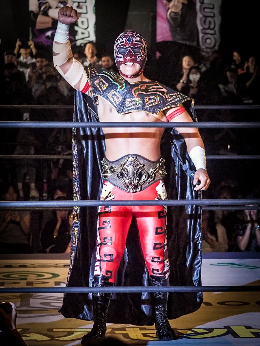 whatever_spicy2's tweet photo. #CHARISMANIA ［7.2 新宿］東北ジュニアヘビー級王者・サングレ・アステカJr
#michipro https://t.co/SYT2FOjm5e