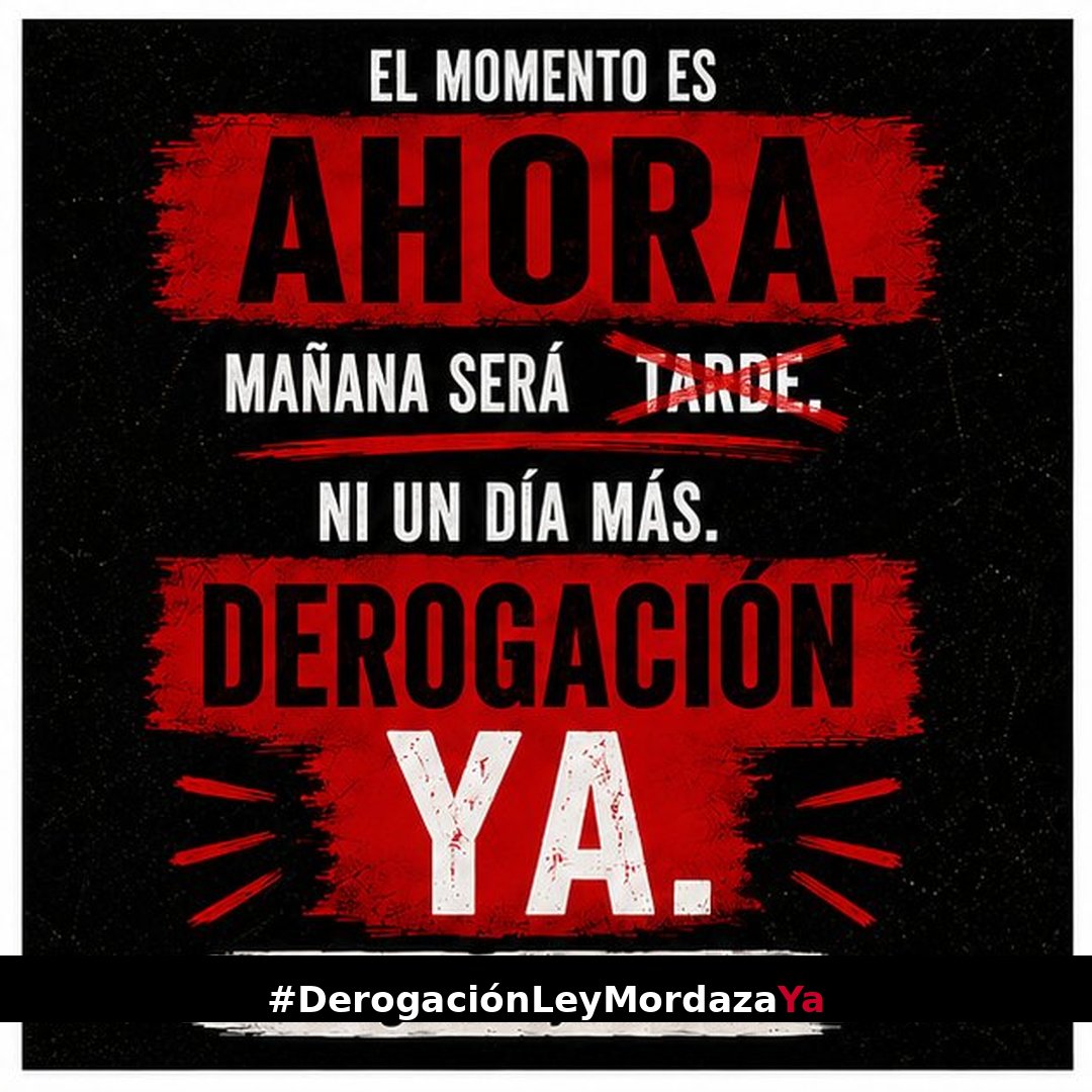LaTrocaSants's tweet photo. ✊I mai no n'hi ha prou, no ens hi volem acostumar! Demanem que es derogui aquesta llei abusiva i violenta!  #DerogaciónLeyMordazaYA #DerogacióLleiMordassaJA #derogaciólleimordassa https://t.co/dG1gp7yNWI
