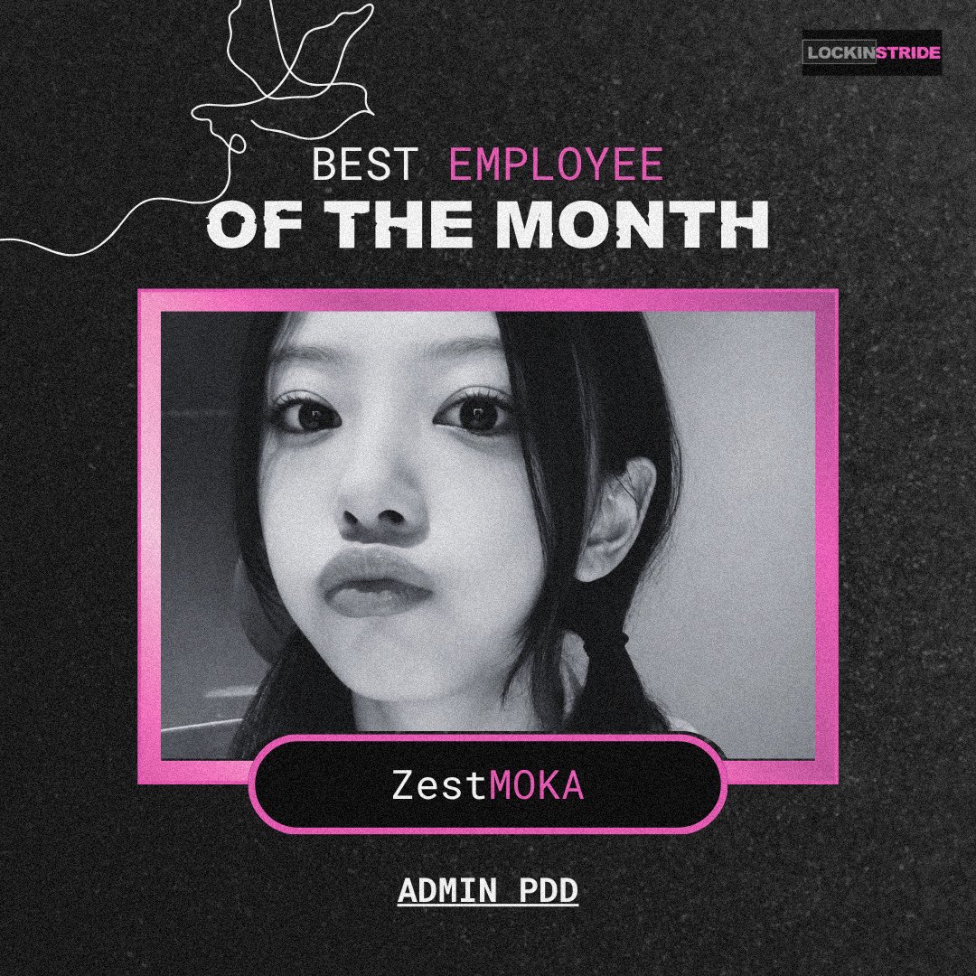 lockinstride's tweet photo. ♡̵% 𝗧𝗢𝗣 𝗘𝗠𝗣𝗟𝗢𝗬𝗘𝗘 𝗢𝗙 𝗧𝗛𝗘 𝗪𝗘𝗘𝗞.

☆ @ZestMOKA for her outstanding work of documenting everyone’s CPDP.

☆ @ZestMEMEN for her top-notch editing skills on PicsArt! 

We're nothing without your amazing creativity. Congratulations, guys! https://t.co/mrjBjTcLvr