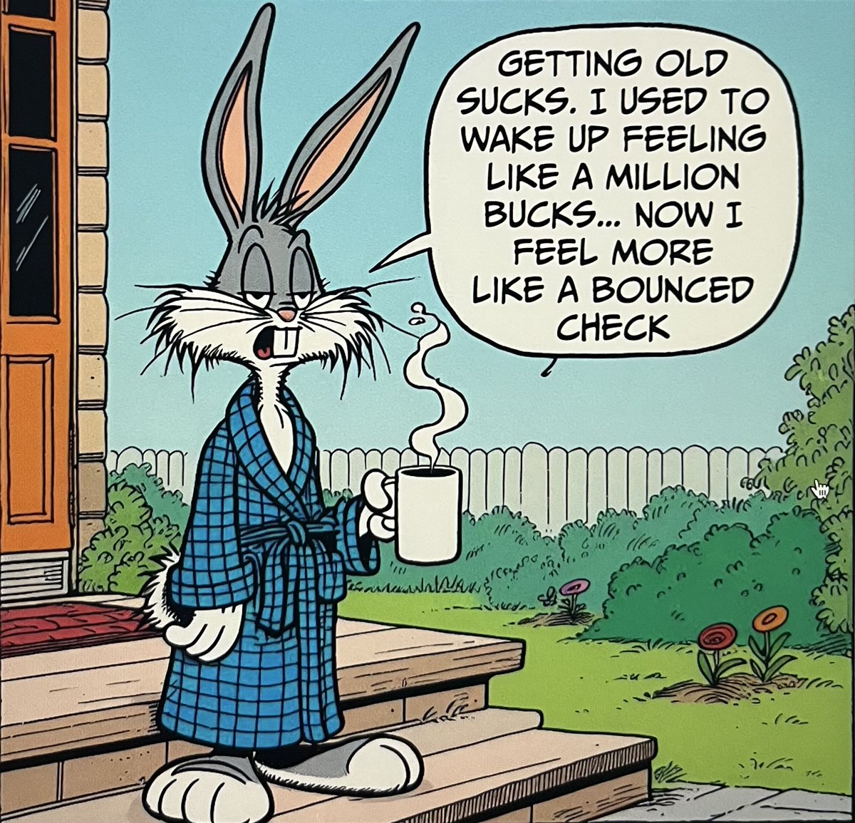 forexflunky's tweet photo. @deaflibertarian Good morning, such as it is….🙃🤣 https://t.co/1QZJeuSMYs