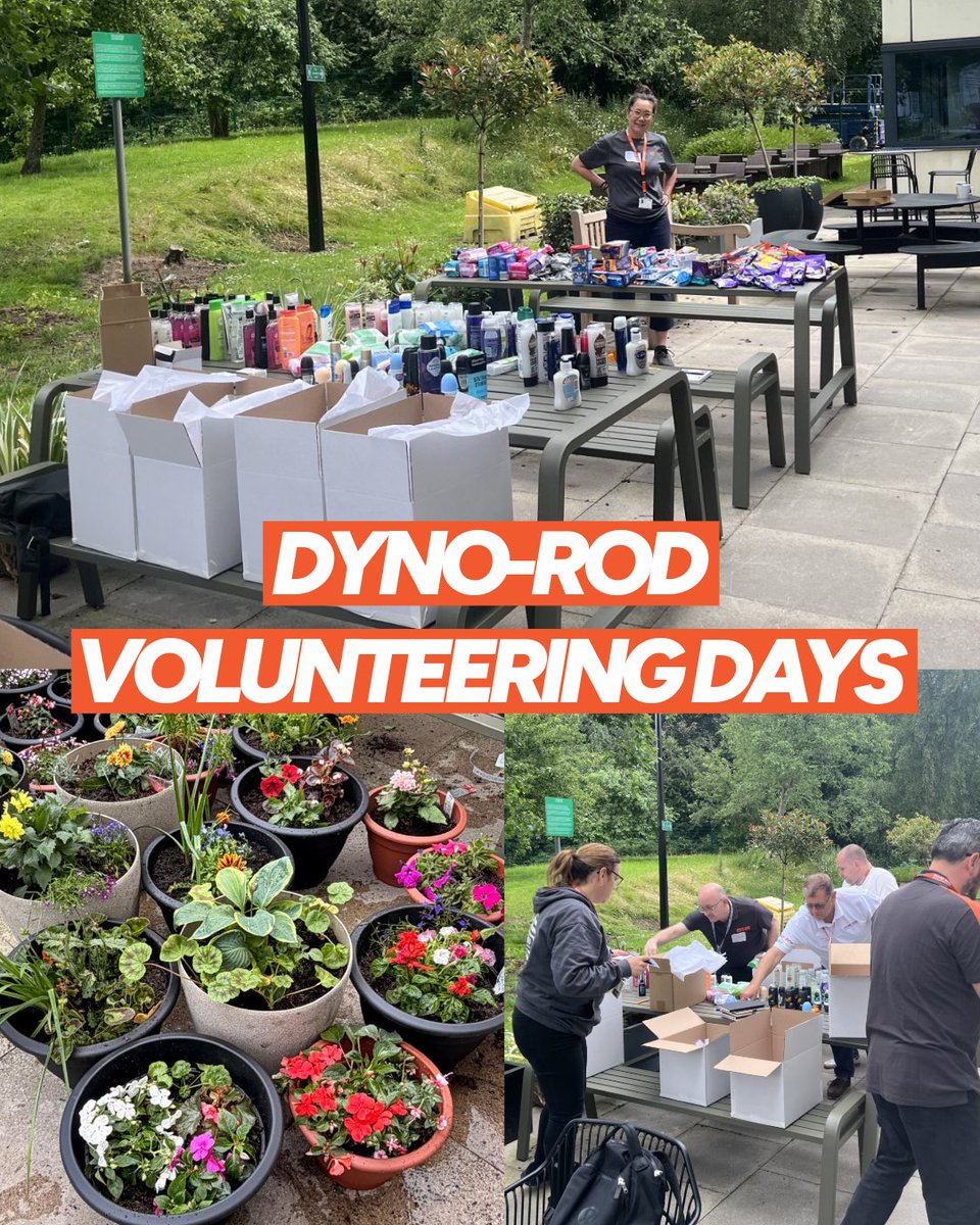 DynoUK's tweet photo. From packing essentials for families in need to raising £388 for charity through a plant sale, our leadership team showed how small acts can make a big difference🌱 A huge thank you to everyone who took part and made an impact 🧡 https://t.co/0EsIdZ410a