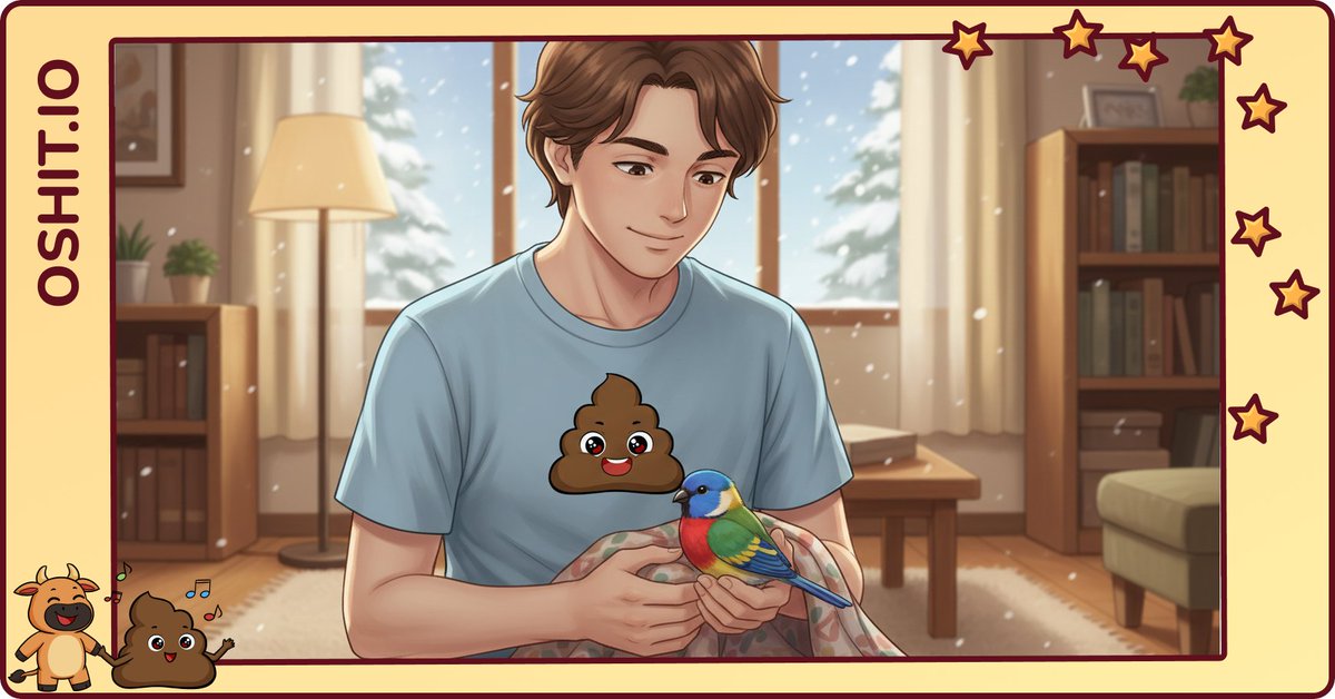 JamesT67563's tweet photo. A little blanket, a tiny bird, and a heart full of warmth. ❄️🐦 Even the smallest act of shelter can change a life. Let’s keep spreading kindness this winter. #OSHIT #GiveASHIT @oshitio https://t.co/FGKZTBPXUo