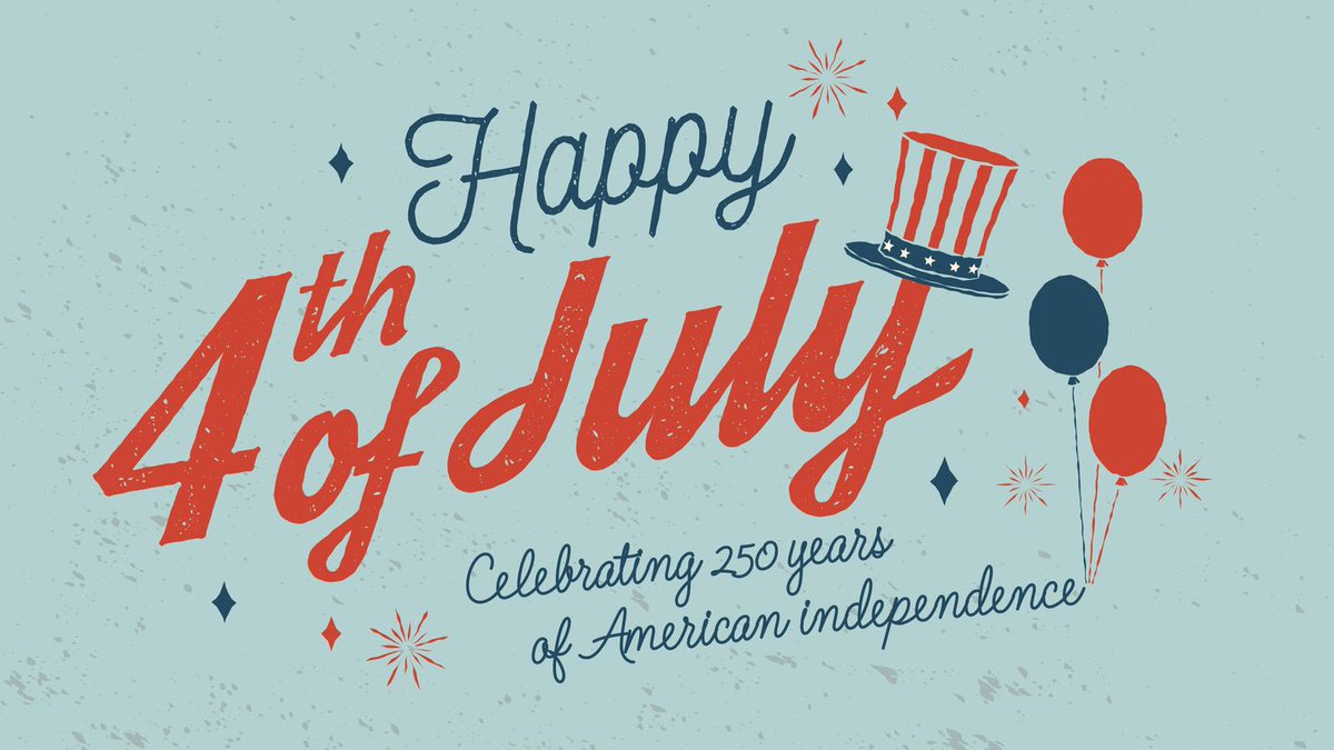LiftbridgeFin's tweet photo. A quarter millennium of big dreams. Happy Fourth of July! https://t.co/SwanFjrAP7