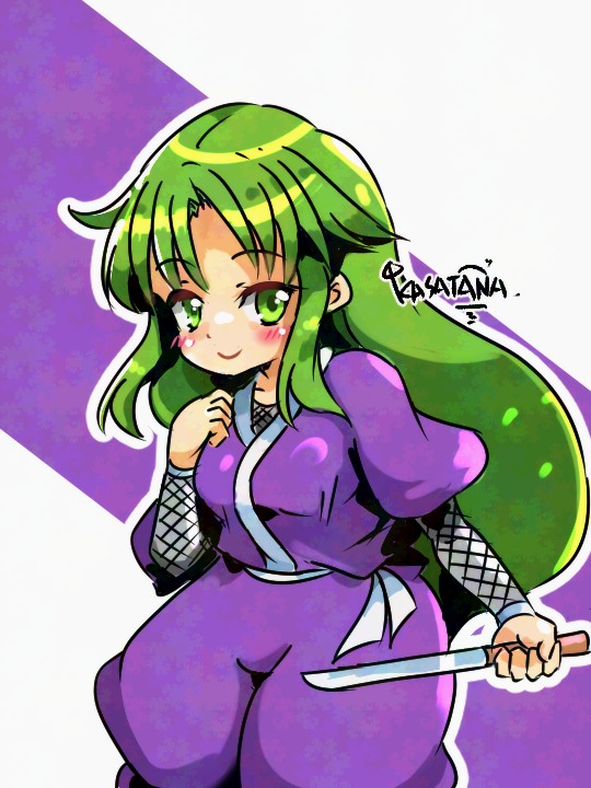 今日はヤエちゃんを描きました
