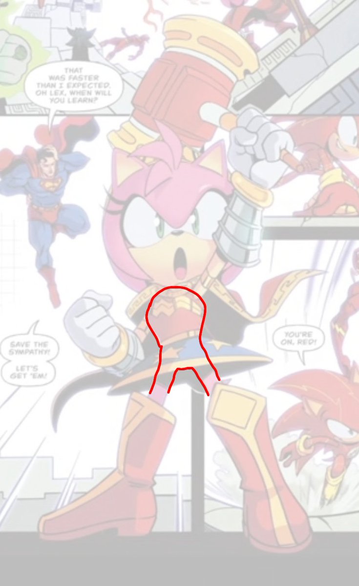 Heisa_phantom's tweet photo. It makes me laugh that Amy for some reason is the only one with a practically male torso among the three, This means Amy is trans /j
Maybe I'm overthinking this but https://t.co/YoPVRuxwUW