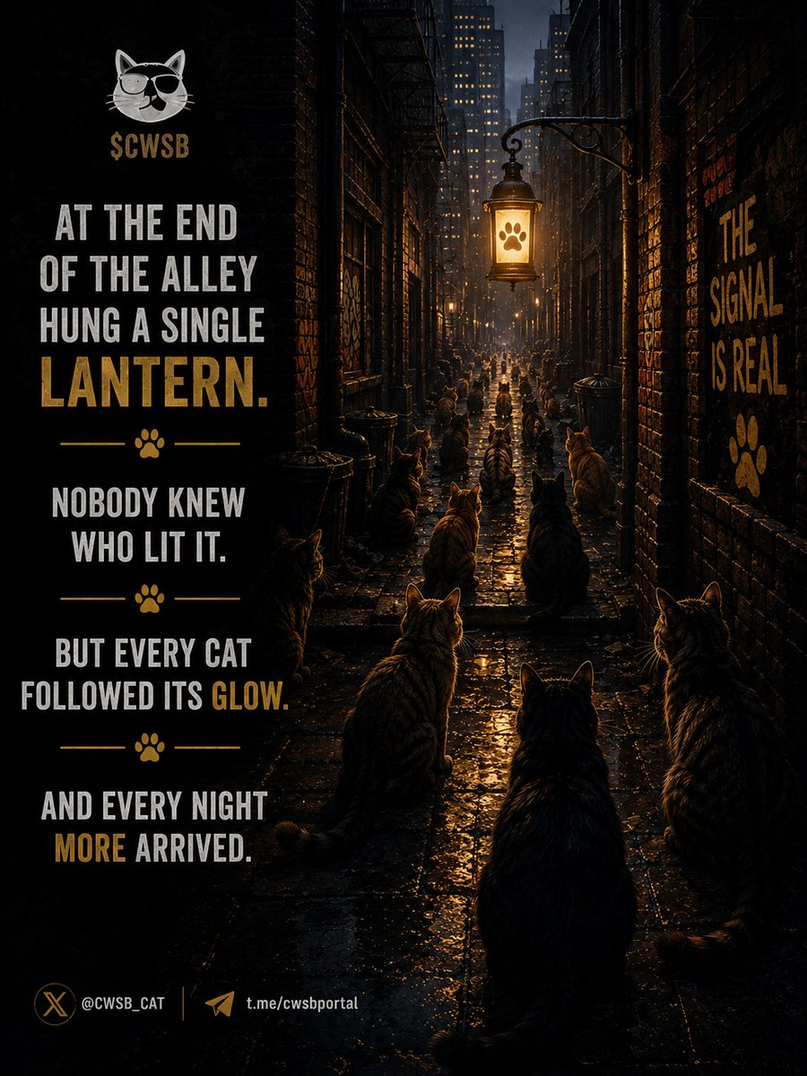 King_xtrm's tweet photo. Pump my bag!
More cats arriving the Alley
HzYhUq2cS1RxUnQdG58BgHbZGS1s2J96izkNU2ZYFSbS
$CWSB https://t.co/Y4H5IqZZJq