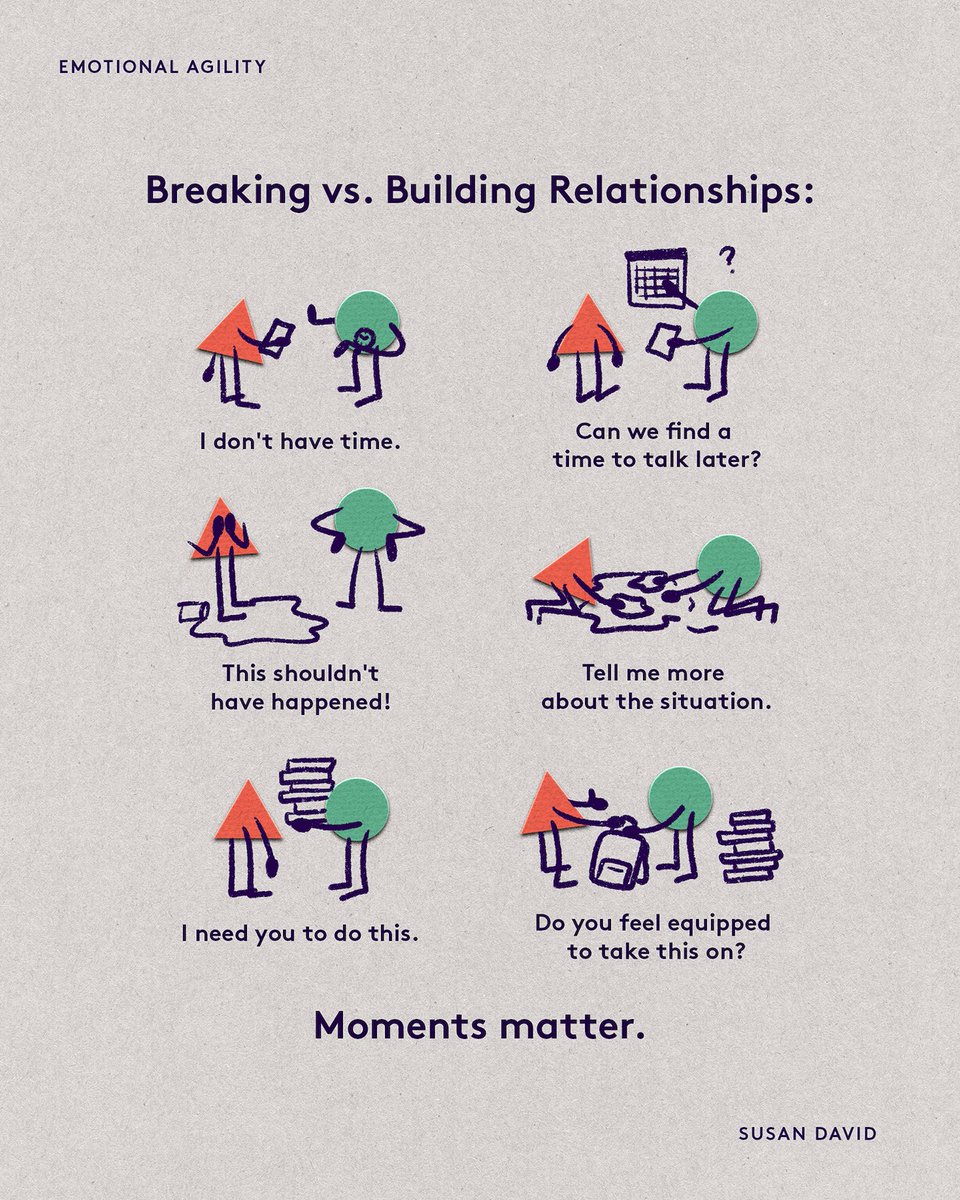 SusanDavid_PhD's tweet photo. When we take values-aligned action, we intentionally choose to behave in ways that allow us to create the connection we want. https://t.co/s6HUHaD1lL