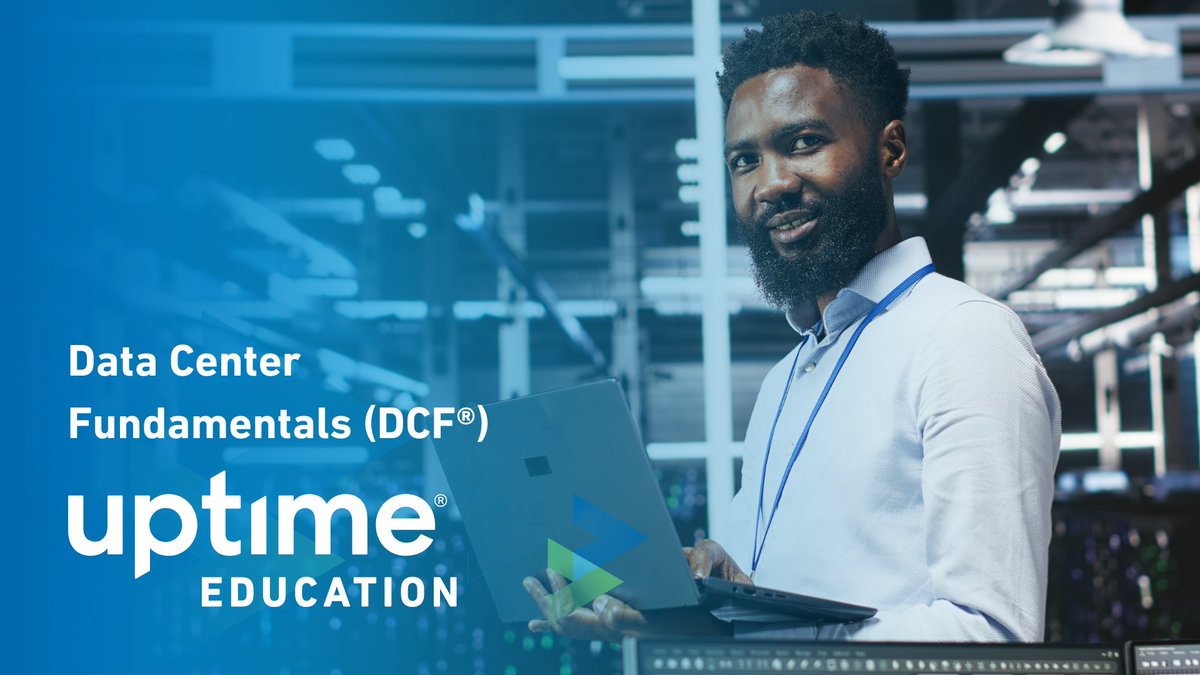 UptimeInstitute's tweet photo. Every digital service depends on data centers—DCF gives you the essential knowledge behind how they work and why they matter. https://t.co/J0wGkuToEM
#DCF #DigitalInfrastructure #CareerFoundations #TechTraining #UptimeEducation https://t.co/VLAjGiJUKX