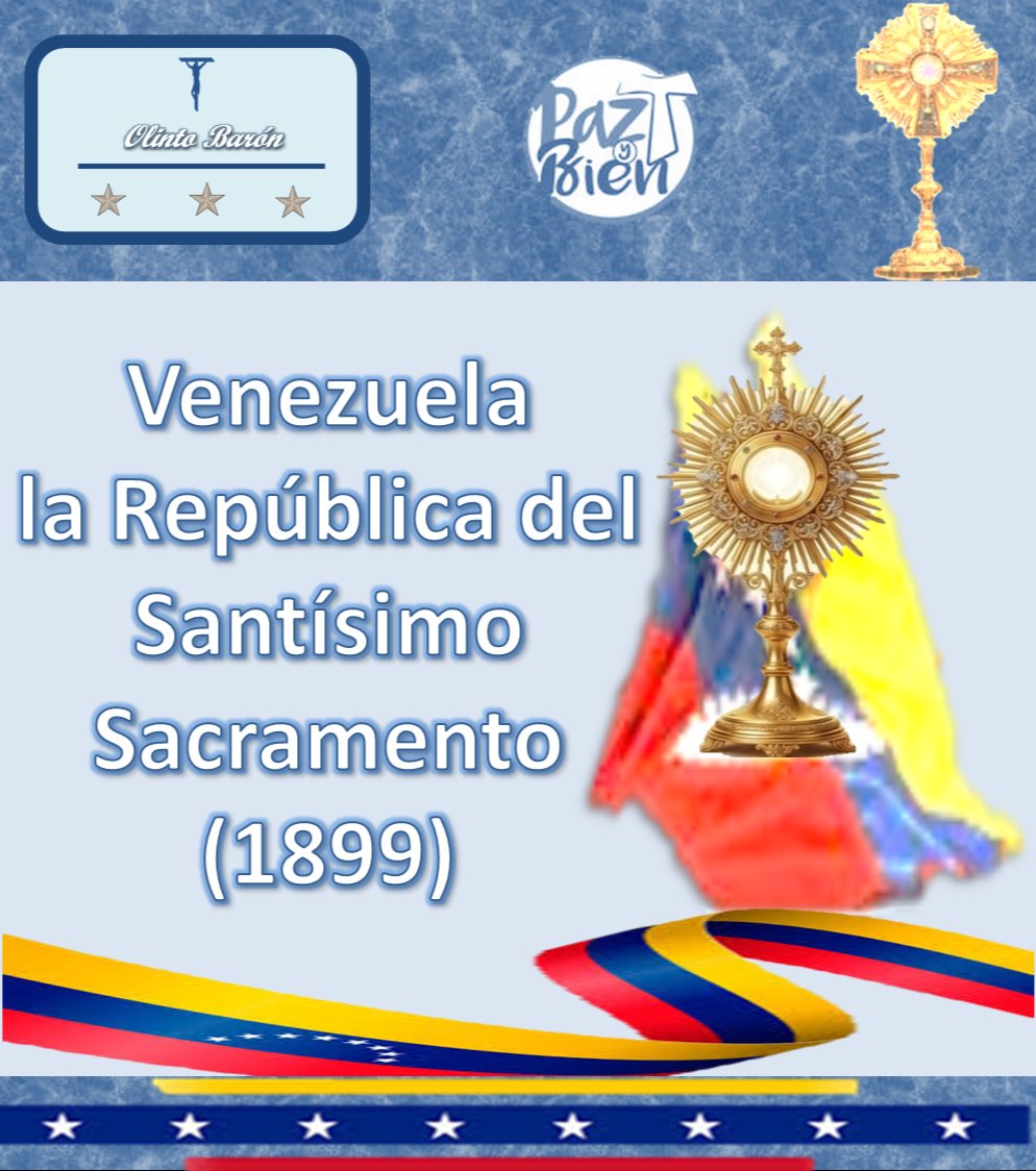 olintobaron's tweet photo. Venezuela
la República del
Santísimo 
Sacramento
(1899) https://t.co/4v9OrgAyGS