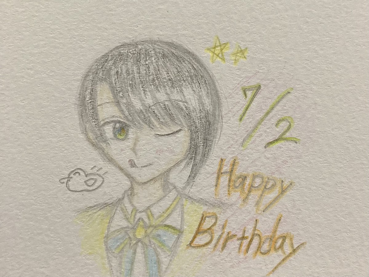 Yuri_Voshi's tweet photo. #大空スバル生誕祭2026  #プロテインザスバル 
寄せ書き企画にて載せさせて頂いたFAです…！
昔描こうとしてボツったものをリメイクしました

時間の無い中での突貫工事でしたが、1～2年越しに完成させる事が出来て良かったです！！
改めて、スバルちゃんお誕生日おめでとう…！！✨️🥳🎊🎉🍉 https://t.co/sW4XCNZW2Q
