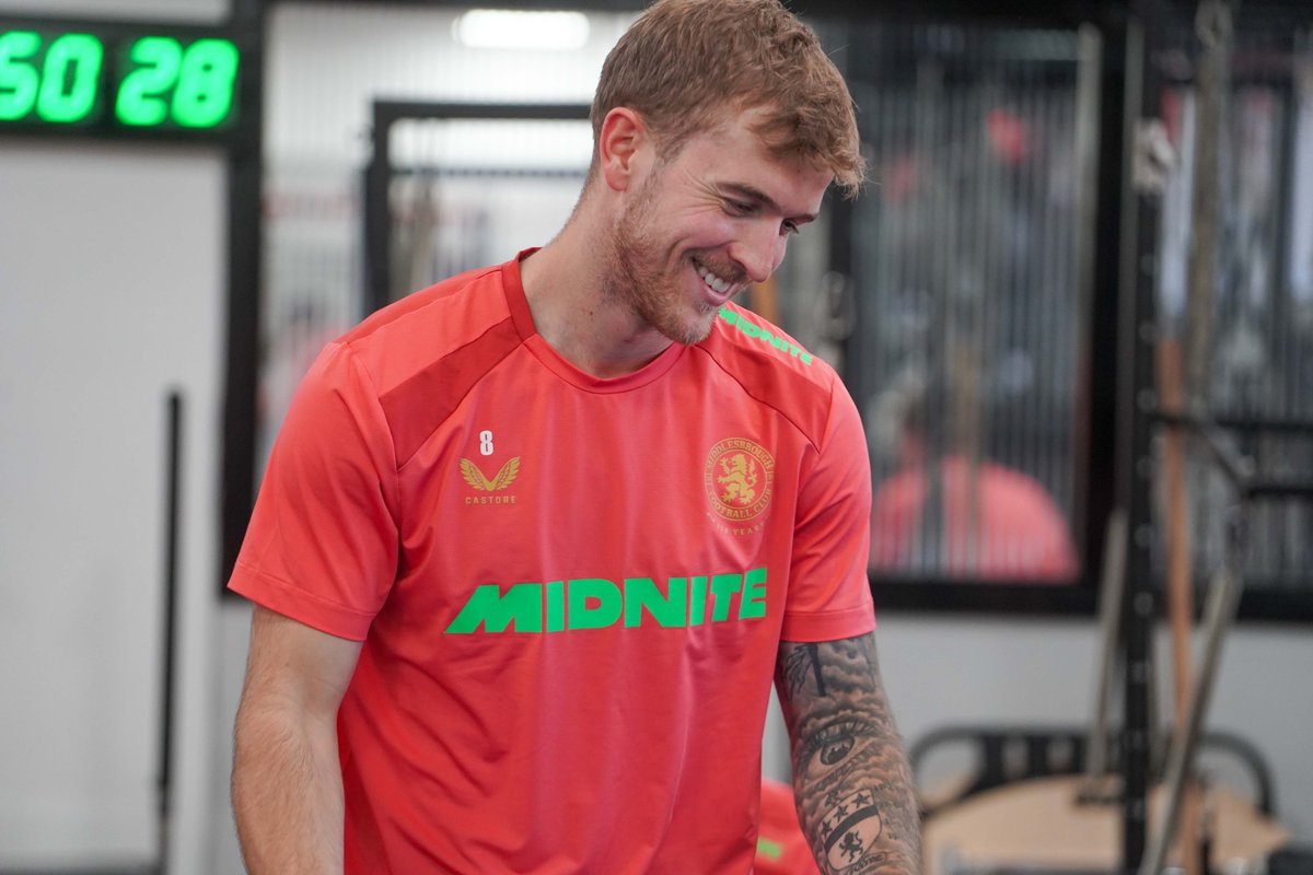 Boro's tweet photo. Happy to be back at Rockliffe 👊 https://t.co/G49QgL9Yfy