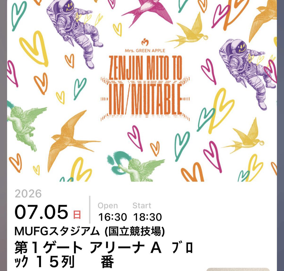 enudiary's tweet photo. 🏷️

04（21） . 🚺

ゼンジン0705参戦します👊🏼🧡
ぼっちなので会場でお会いできる方大募集してます！

たくさんのJAM'Sさんと繋がれたらうれしいです🙌🏼

#MrsGREENAPPLE  
#JAMSさんと繋がりたい 
#ミセス好きと繋がりたい 
#ミセス好きな人と繋がりたい https://t.co/XR8zMjYPag