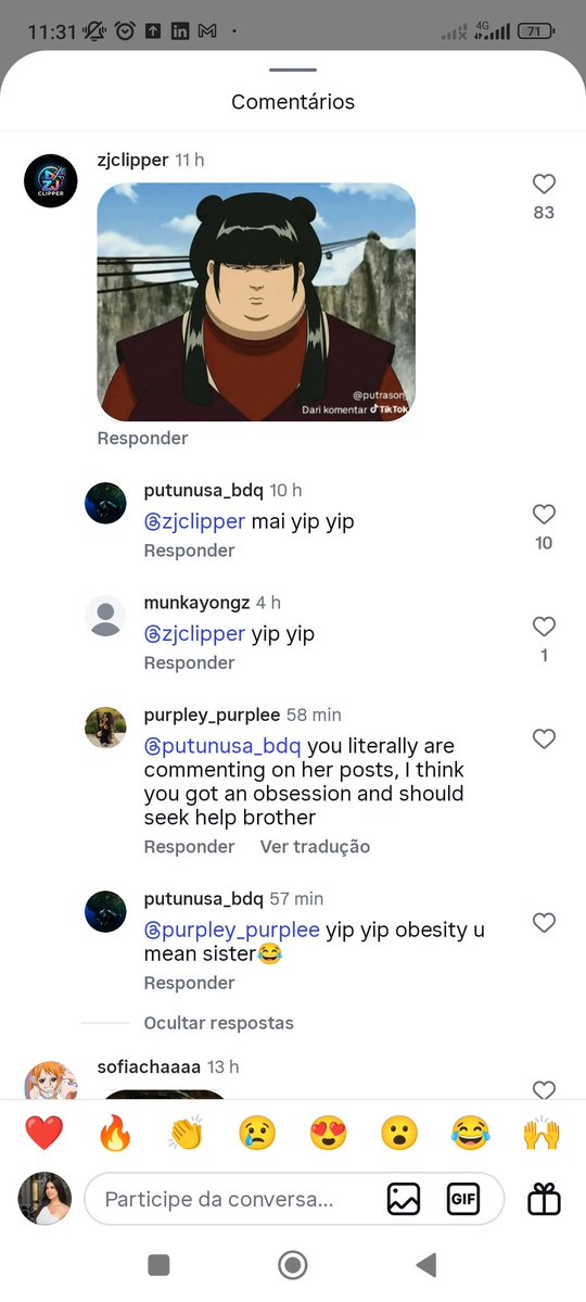 zumaiquotes's tweet photo. This is Thalia's replies. I hope all of you die screaming. https://t.co/YoBauM0fub