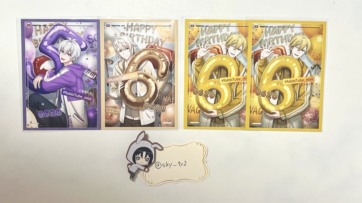 sky__ty2's tweet photo. @_【交換】アイドリッシュセブン アイナナ アニメイトカフェ アニカフェ バースデーブロマイド バーブロ

譲：壮五1 巳波1 ナギ2

求：一織

7/4なんば手渡しまたは郵送
検索からもお気軽にお声掛け下さい https://t.co/CnmKGXXPHm