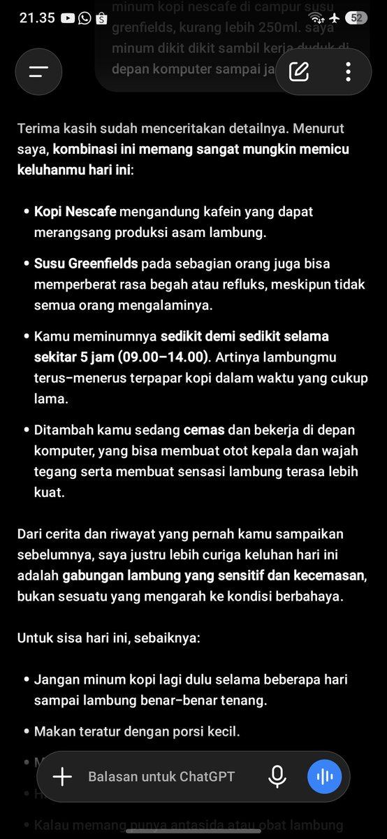 KurakuraFrot's tweet photo. Curhatan malam ini 😵‍💫 https://t.co/NvlRqKCjhX