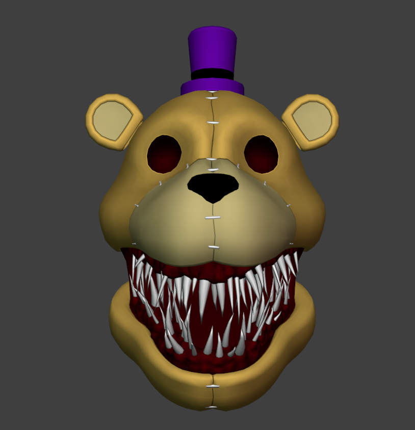1_gooberguy's tweet photo. #fnaf 
gave him his stitches https://t.co/iwO94LhmHl