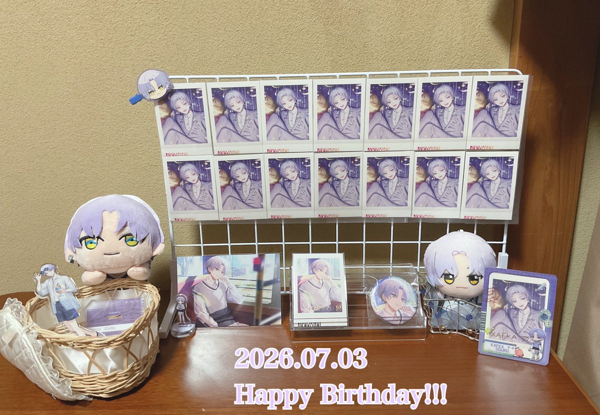 Hana_08_18's tweet photo. ❤︎ 𝐇𝐀𝐏𝐏𝐘 𝐁𝐈𝐑𝐓𝐇𝐃𝐀𝐘 ❤︎
        KAFKA OGURO
　　　     07.03

#大黒可不可生誕祭2026
#エイトリ https://t.co/ev1OGB485Z