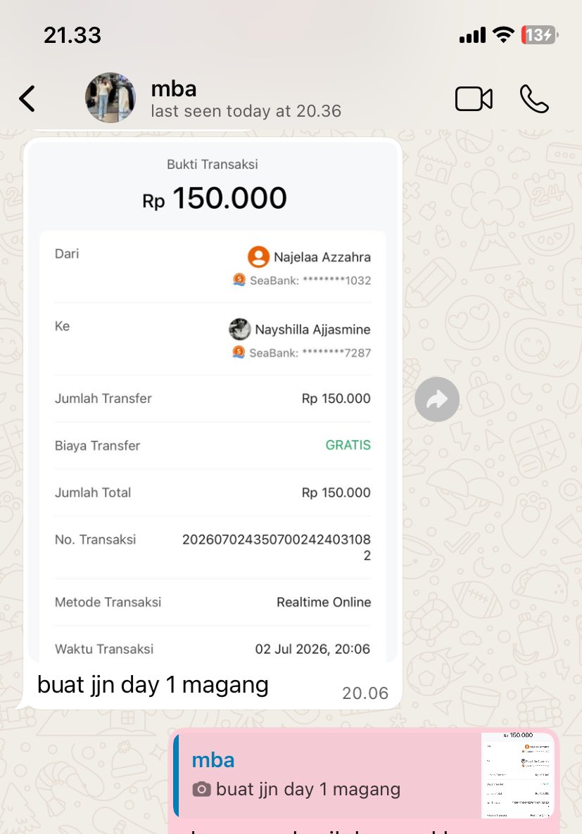 chibyt___t's tweet photo. love mba ♥️😋 slalu support sekecil apapun usahaku :3 senangnya punya kakak 😋 https://t.co/j70kZ2mZCK