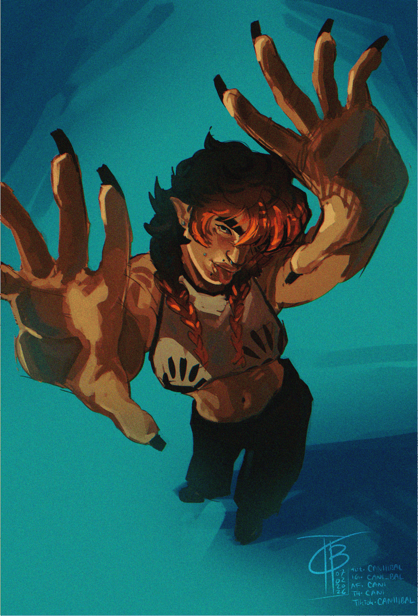 Caniiibal's tweet photo. first of the year... #artfight2026 https://t.co/ikirS5Qtw7