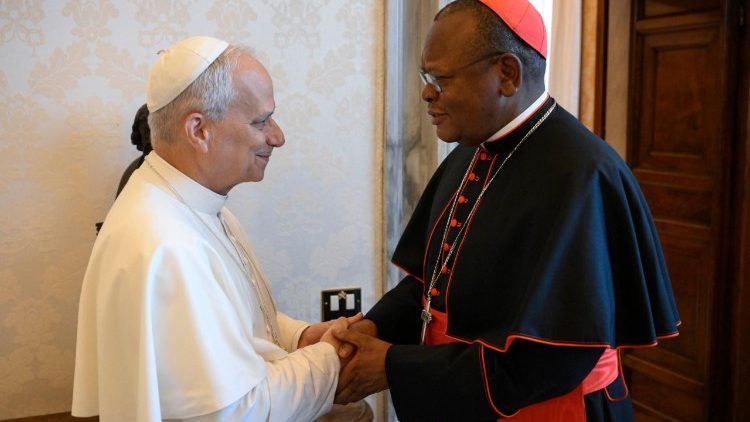 MamyKazadi's tweet photo. Les jaloux (les talibans) vont maigrir, Le cardinal @TataCardinal , O.F.M. Cap., archevêque de Kinshasa, a été nommé ce mardi 30 juin 2026 par le pape comme membre du Dicastère pour l’évangélisation, section pour la première évangélisation et les nouvelles Églises particulières. ohhh ohhh mutu ya M23, rwanda,.... mais aza kaka et pas de changements de la constitution... batu ya UDPS tensions cava?🤣🤣🤣🤣