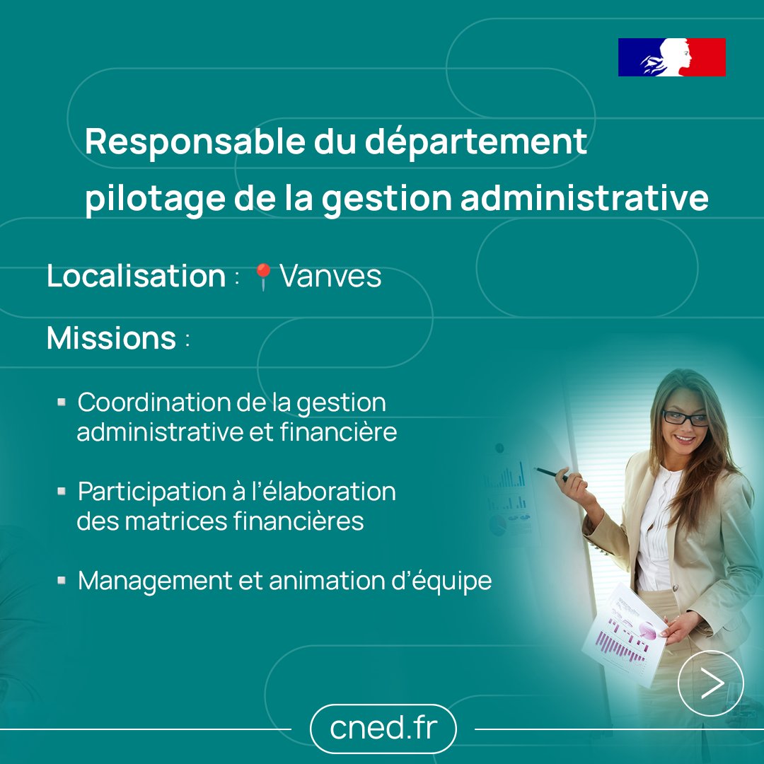 cned's tweet photo. 📢 Le #Cned recrute !

Découvrez la diversité des offres du Cned, un acteur engagé au service de l’éducation et de la formation tout au long de la vie ➡️ https://t.co/g0EyAbiWBW https://t.co/kGP11AkAsD