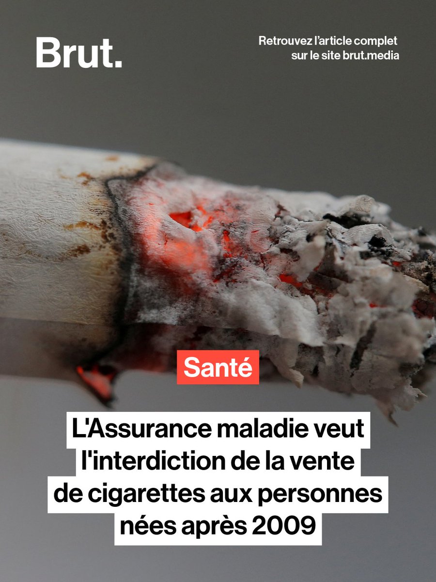 brutofficiel's tweet photo. L'Assurance maladie veut faire émerger une "génération sans tabac".  (Crédit : Reuters) ➡️
https://t.co/rvthj0Z93T https://t.co/YcTTMKvdLk