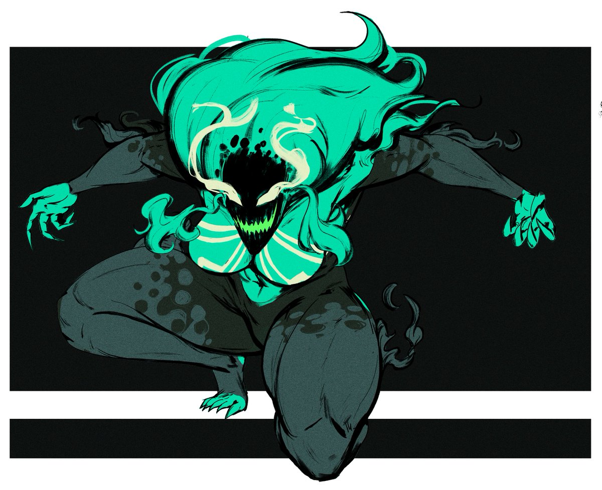 redandblacktac's tweet photo. Symbiote commissions https://t.co/eCz2FlfE8V