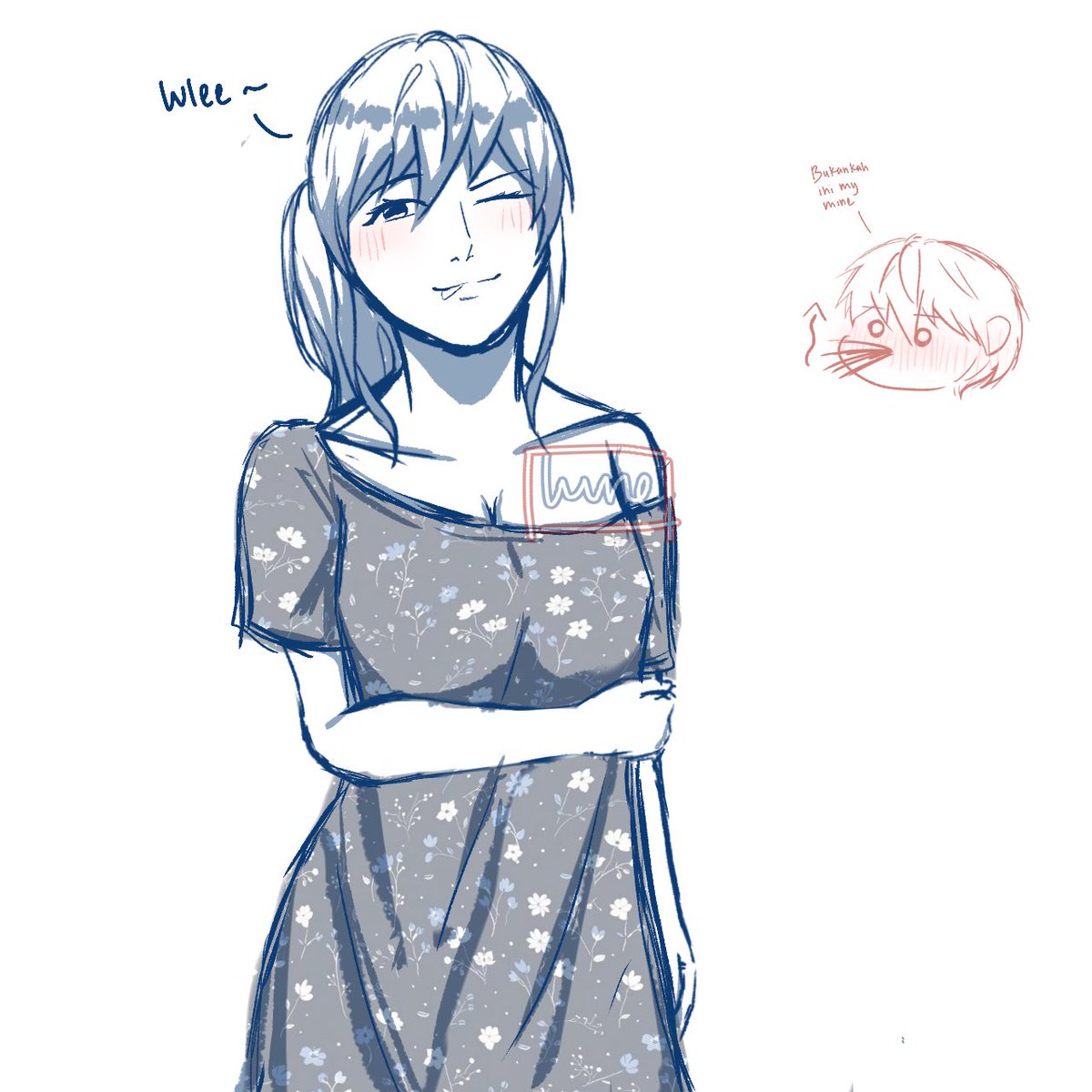 Im_Charlute's tweet photo. Sedikit Hali x Fem! Taufan
berawal dari upan dasteran (bonus di komen😈)
#Halitau https://t.co/JnaznkmoX4
