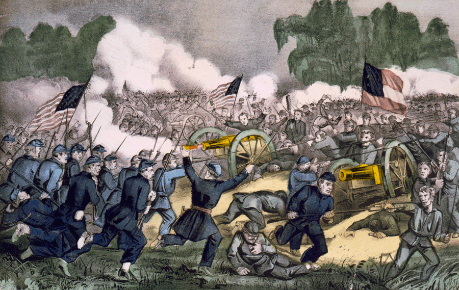 EchoesofWarYT's tweet photo. On this day in 1863, the second day at Gettysburg turned a handful of quiet Pennsylvania farm fields into names that still make people flinch, and for a few hours it looked like the whole Union army might come apart at once.

Start with the mood that morning. Day one had gone the Confederacy's way, and Lee smelled a chance to win the war outright. His most trusted general, James Longstreet, disagreed hard. Longstreet wanted to slide around the Union army and pick better ground, and he said so bluntly. Lee overruled him. So Longstreet spent the morning and half the afternoon dragging his men on a long, hot, roundabout march to get into position, sulking the whole way, and the attack that could have come at dawn didn't land until the day was half gone. That delay would matter.

When it finally hit, it didn't hit in one place. Lee's idea was to smash both ends of the Union line at the same time and pray something snapped. So the fighting exploded all along that fishhook of hills at once, and every stretch of ground got its own private horror.

There was the Wheatfield, a little patch of a farmer's crop that changed hands so many times through the afternoon that nobody could keep count. Union troops would clear it, Confederates would take it back, over and over, until the wounded lay in rows getting trampled by the next charge and the wheat itself was mashed flat into a red paste. The men who survived it called it a whirlpool, because it just sucked in fresh regiments and swallowed them.

There was the Peach Orchard, and that one was a self inflicted wound. A Union general named Dan Sickles, a political appointee with more nerve than sense, decided on his own hook that he didn't like the ground he'd been assigned. So without telling anyone in charge, he marched his entire corps way out forward into the orchard, sticking out from the rest of the army like a broken finger. It created a weak, exposed angle where there had been a solid line. When Longstreet's assault crashed into it, Sickles' corps got shattered, and Sickles himself had a leg torn off by a cannonball. He kept the bone. Later donated it to a museum and used to go visit it.

There was Devil's Den, a wild jumble of boulders as big as houses, where the fighting broke down into something ancient and personal, men firing at each other from behind rocks a few feet apart, hunting one another through the crevices. And up above it loomed Little Round Top, the bare hill at the very end of the Union line, where a professor turned colonel and his Maine regiment held the flank with empty rifles and a downhill bayonet charge that has been retold a thousand times since.

But the moment that should have decided everything came in the center, late, when it was nearly won for the South. Sickles' collapse had torn a gaping hole in the Union line, and Confederate troops were streaming toward it with almost nothing in their way. A Union general named Hancock galloped up, saw the disaster forming, and had seconds to act. The only troops in reach were a single small regiment from Minnesota, a couple hundred men. He pointed at the oncoming enemy flag and ordered them to charge it. He was, in plain terms, spending their lives to buy himself five minutes to plug the gap with other troops.

They didn't flinch. They ran straight into a force many times their size, and they stalled it long enough. Something like four out of every five of them were killed or wounded in those few minutes, one of the worst losses any American regiment has ever taken in a single stand. But the hole got filled. The line held.

And that became the whole story of the day. On the Union right, Confederate troops even clawed their way onto Cemetery Hill and into the works on Culp's Hill in the evening gloom, so close to the prize, before being shoved back out in the dark. Everywhere Lee pushed, the Union line bent, screamed, bled, and refused to break.

By nightfall both armies were wrecked and the ground between them was carpeted with the dead. Lee had thrown everything at the two ends and the middle and gotten nothing to stay broken. Which left him with exactly one day and exactly one idea he hadn't tried yet, a charge straight up the middle. That idea has its own name now. Tomorrow's story.