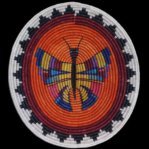 womensart1's tweet photo. Navajo pictorial basket by Native American master weaver  Elsie Holiday #WomensArt https://t.co/RADfjnAruj