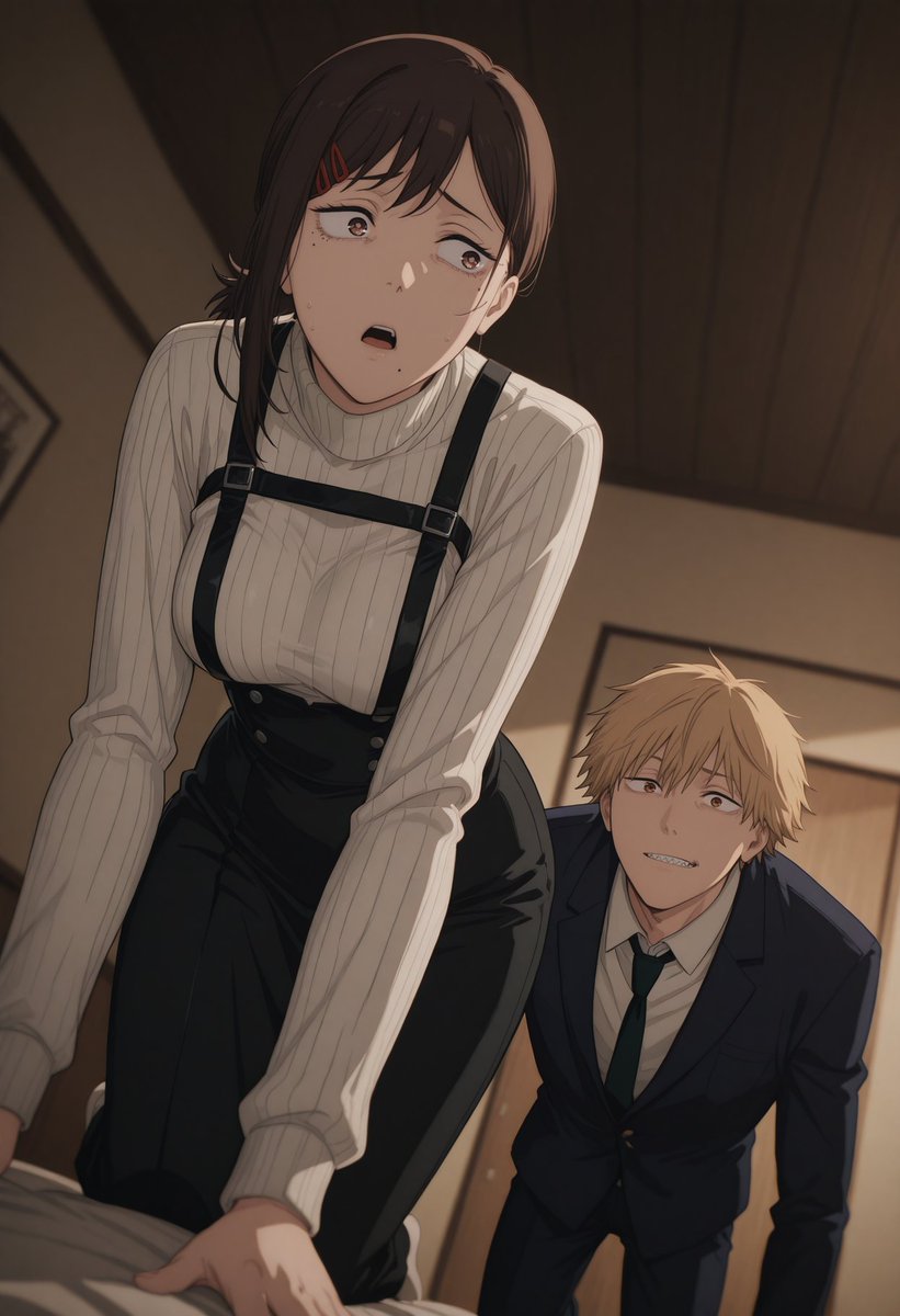 Popcorn_Sinema's tweet photo. Denji's life is held together by bad decisions. 🪚

Kobeni's life is held together by panic.

Somehow...

they've survived longer than people with actual plans.

#ChainsawMan #チェンソーマン #Denji #Kobeni #Anime https://t.co/F6KSi9zFrq