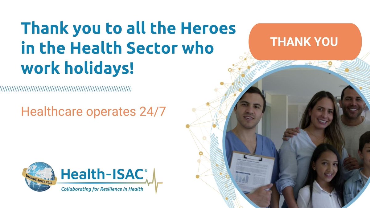 Health-ISAC tweet media