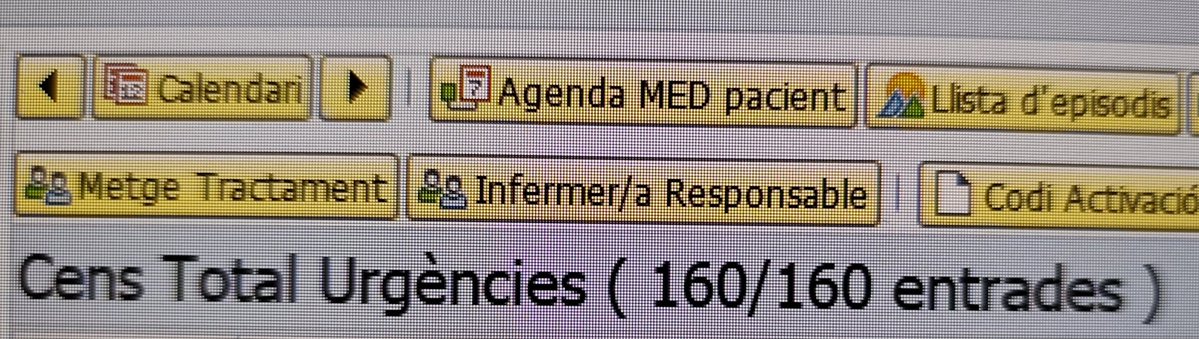 UrgenPSMar's tweet photo. 02/07/2026
160 pacients a Urgències de l'Hospital del Mar 
50 superen les 24 hores 
El més antic supera les 93 hores, dels quals 12 son majors de 80 anys 
Pacient de 95 anys supera les 73 hores
Com cap d'ells és familia de gerents i gestors de @govern i @salutcat ningú fa res. https://t.co/EBTqD0l7sV