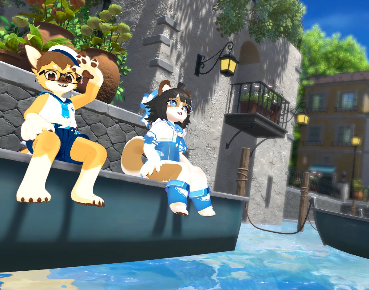 akimickchide_12's tweet photo. 海の向こう、行けるといいね！
#VRChat https://t.co/n8HpOEZfKs