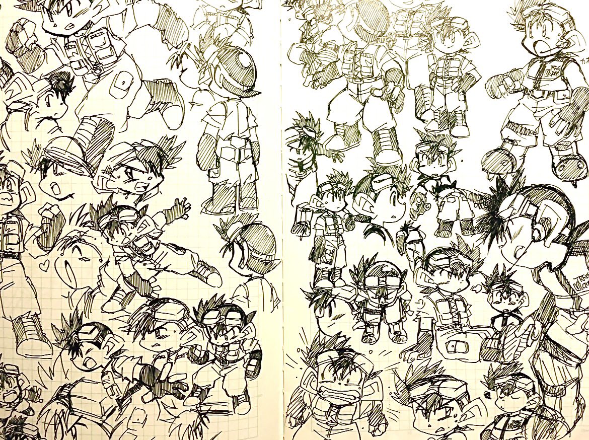 asayanen's tweet photo. レッツ&amp;ゴー30周年記念展楽しみ…当時豪が大好きで大好きで描きまくってた https://t.co/4hGRpWQVJq