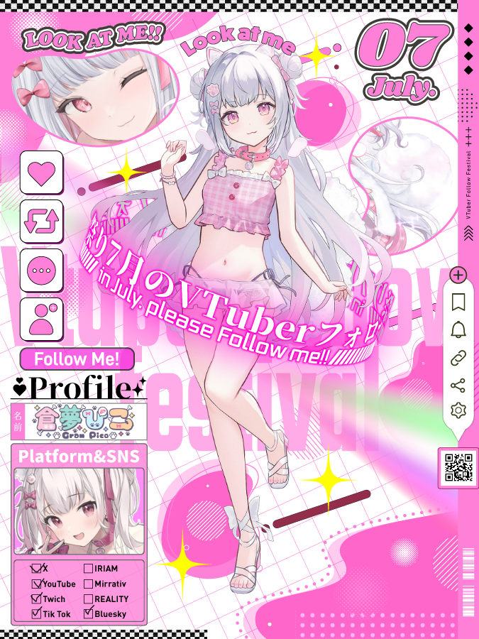 grampico_'s tweet photo. 🐶 #7月のVTuberフォロー祭り‍  🐶 

ｱｲ!!飼い主捜索中のポメラニアン！！
倉夢ぴこちゃんかも～～～！

💎アイドルと地学が好き！
💎2．5次元ダンス部💝
💎週１歌枠🎤
💎さけびます！！

はやくなつがおわりますように！

#Vtuberのお友達募集
#おやすみVtuber https://t.co/oYGmSlWcAL