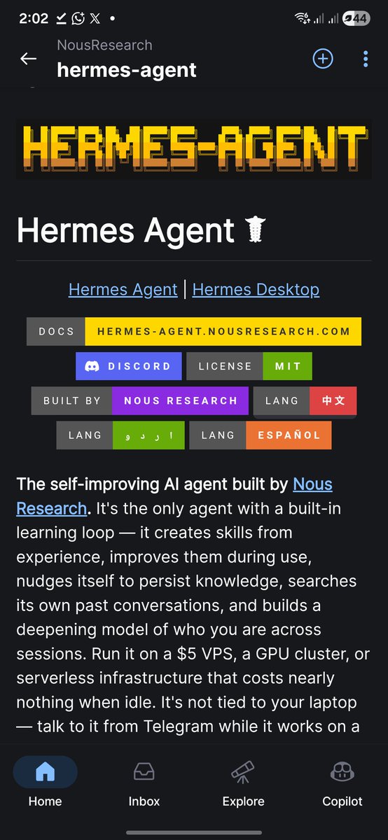 NainsiDwiv50980's tweet photo. 10 Best open source repos to try this weekend:

1. Clawless: https://t.co/ye55RvSmqt

2. Paperclip: https://t.co/ekLqLNChaE

3. TimesFM:
https://t.co/dMgpPB021d

4. Lark CLI:
https://t.co/qI9Jlw21DF

5. ST3GG:
https://t.co/dKYIGhDg9F

6. OpenClaude:
https://t.co/uR49uw3IgW

7. Agent Orchestrator:
https://t.co/lz81sIv6Cl

8. MiroFish:
https://t.co/0ZqtuHA5gD

9. Hermes Agent:
https://t.co/GHkKIyDwzi

10. Oh my claudecode:
https://t.co/XG4hmMwYUb