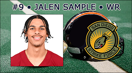 SCtoC's tweet photo. The @IndoorFL unveiled its Week 16 #IFLPlayersOfTheWeek!

Offensive - @kai_money25, RB (@gbblizzard)
Defensive - @Luperrrr, DB (@NAZWranglers)
Special Teams - Jalen Sample, KR/WR (@sdstrikeforce)

Congratulations to this week's winners! 

https://t.co/XDfCnQB2yA https://t.co/jQZ8MXmx22