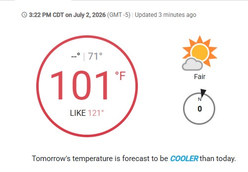 86TheMandates's tweet photo. @MJTruthUltra TN   I think this weather site is broken  😂 https://t.co/tk5cCHDRYZ