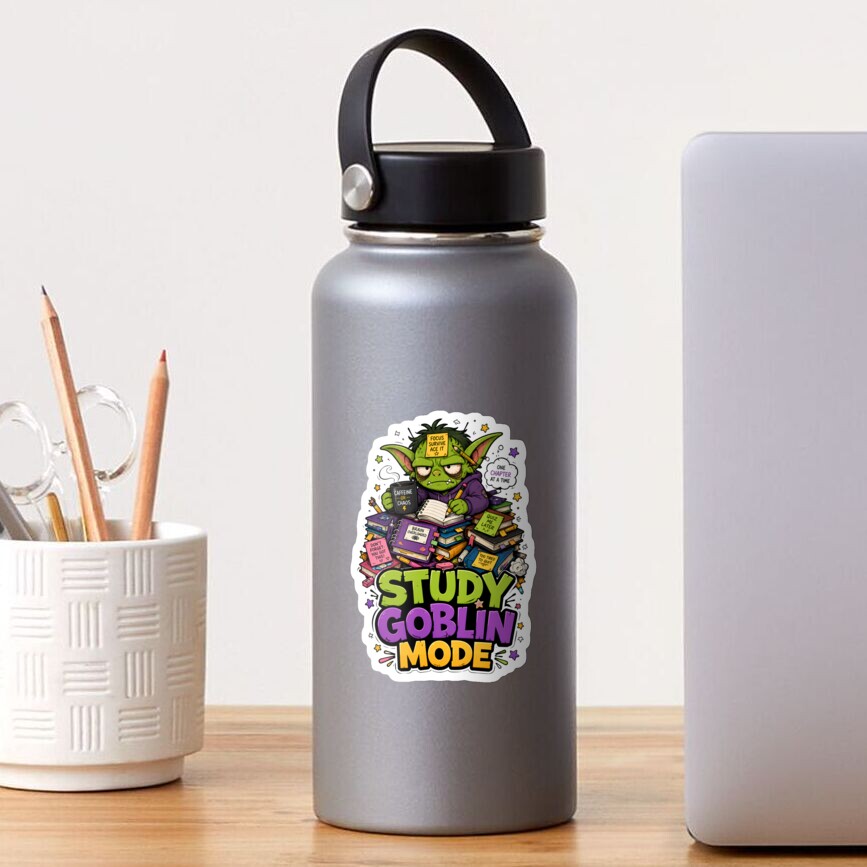 DigitalFaiths's tweet photo. Be honest… what is your current study mode?
📚 Organized genius
☕ Caffeine-powered
🧌 Study goblin
😴 Mentally absent
This design is for the goblins among us. #RBandME:  https://t.co/dSzHxyUm7e #findyourthing #redbubble #BackToSchool #StudyHumor #StudentLife #StickerDesign #RedbubbleShop #FunnyStickers #SchoolVibes