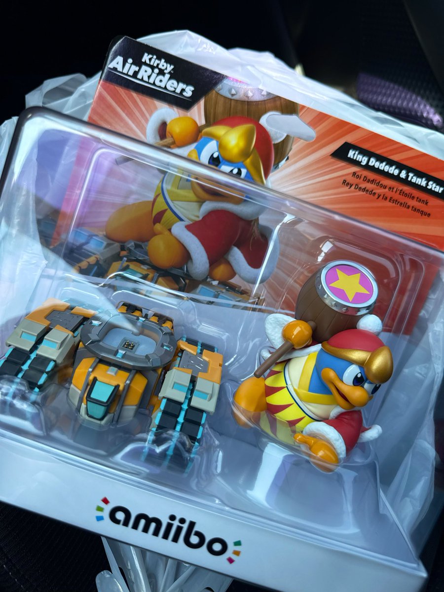 aoleos's tweet photo. Happy king dedede amiibo day 🎊 😊 #KirbyAirRiders https://t.co/4i6jN8iuUT