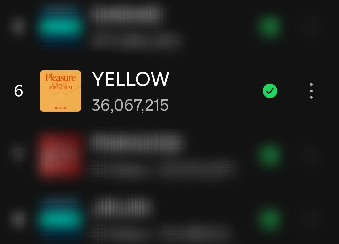 treasure_base_'s tweet photo. 'YELLOW' of  #TREASURE  has reached 36M streams on Spotify.  🤯 https://t.co/NVne5J0ECm