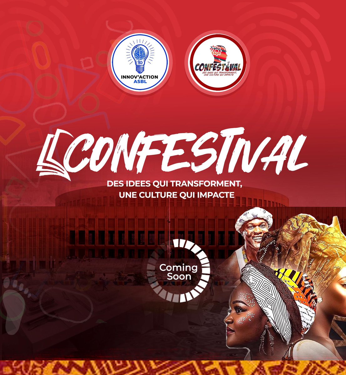 Innovaction243's tweet photo. Une idée.
Une scène.
Une génération.

Impacter par la culture. Transformer par la pensée.🇨🇩🌟

Le CONFESTIVAL ouvre une nouvelle page de l’expression innovante pour celles et ceux qui veulent créer, inspirer et transformer. https://t.co/dU80kwp0MX