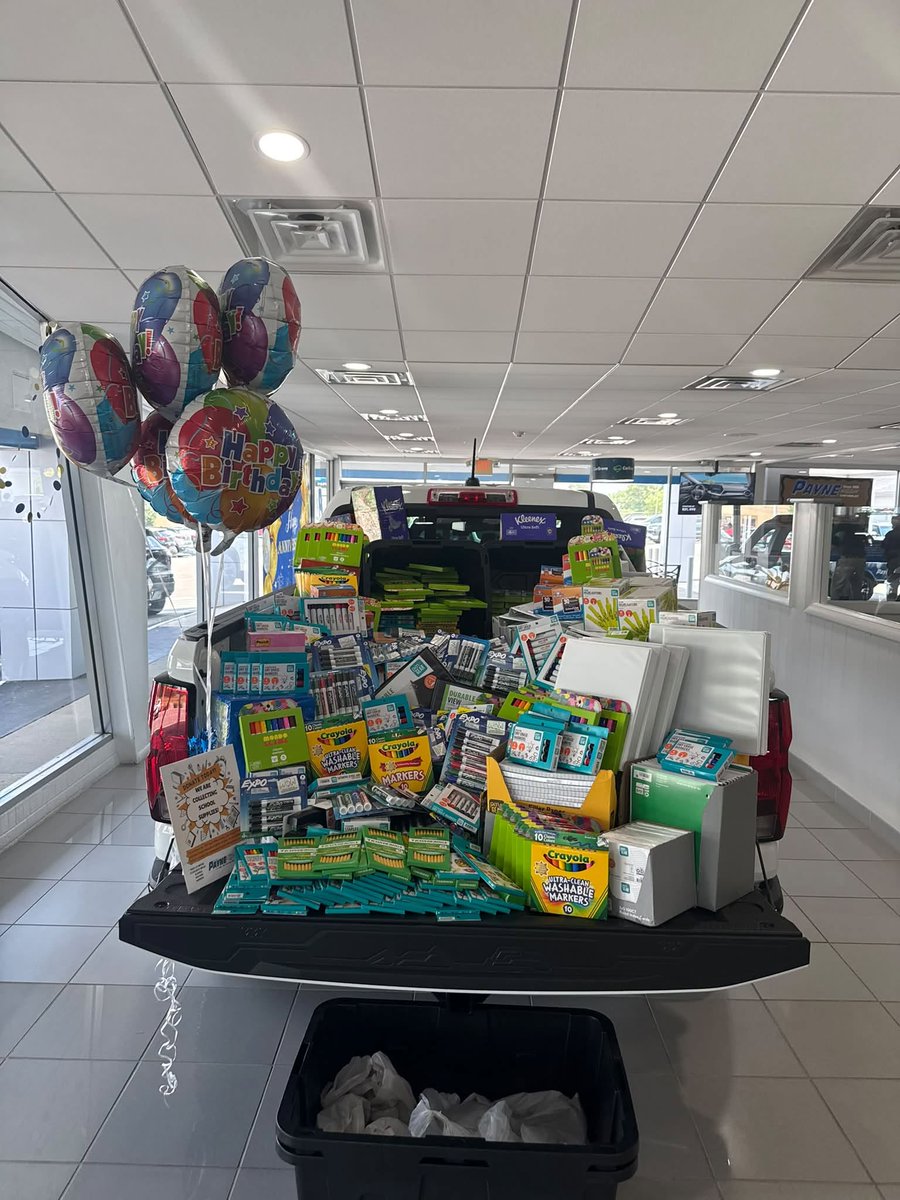 RobCoSchools's tweet photo. Thank  you to Payne Chevrolet in Springfield for serving as a school supply collection site and helping gather supplies for our Family Resource  Center! 

Community support like this makes a meaningful difference as we get ready for another successful year! https://t.co/Xag8m0xbPk